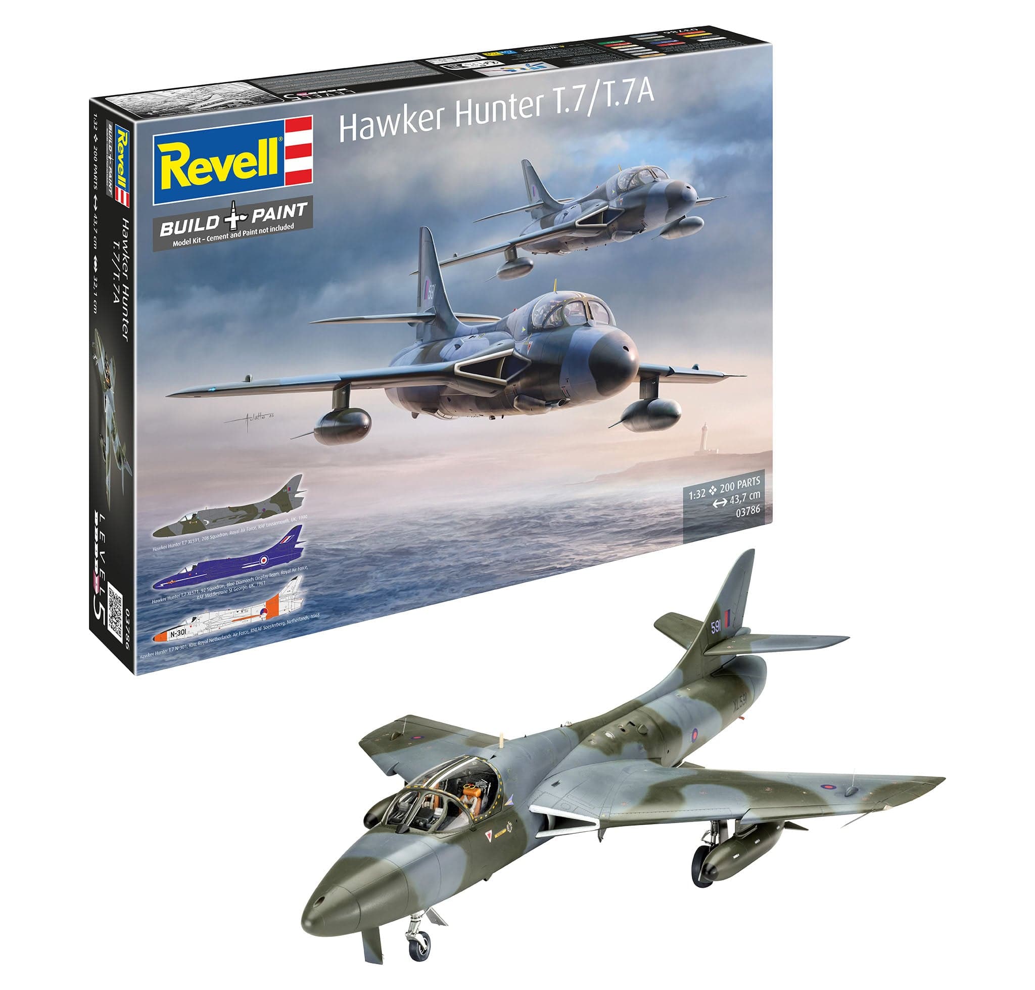 0Revell - 03786 - Hawker Hunter T.7 / T.7a - secondary image