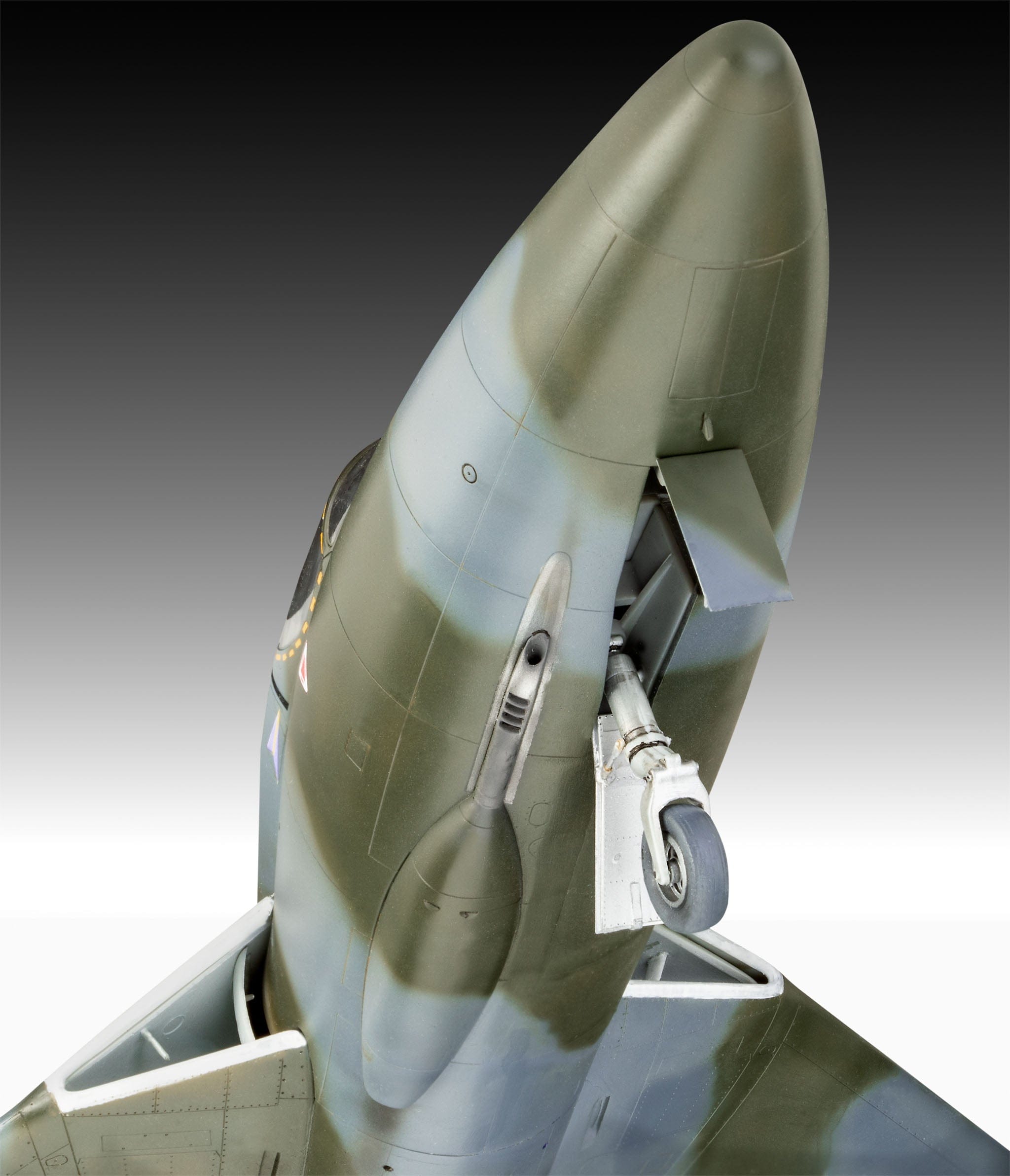 Revell - 03786 - Hawker Hunter T.7 / T.7a - painted model