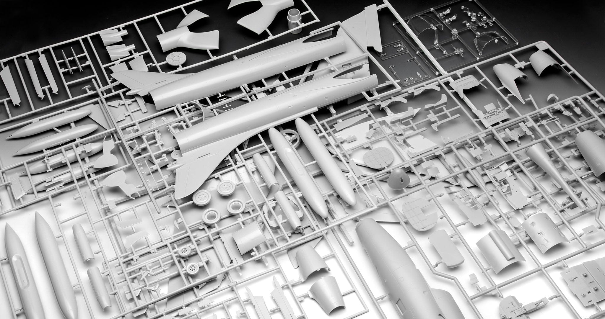 Revell - 03786 - Hawker Hunter T.7 / T.7a - sprue