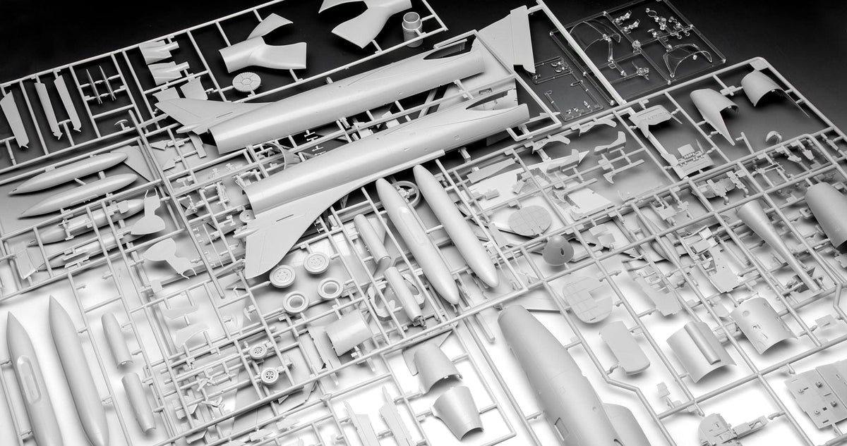 200 - Revell - 03786 - Hawker Hunter T.7 / T.7a - sprue