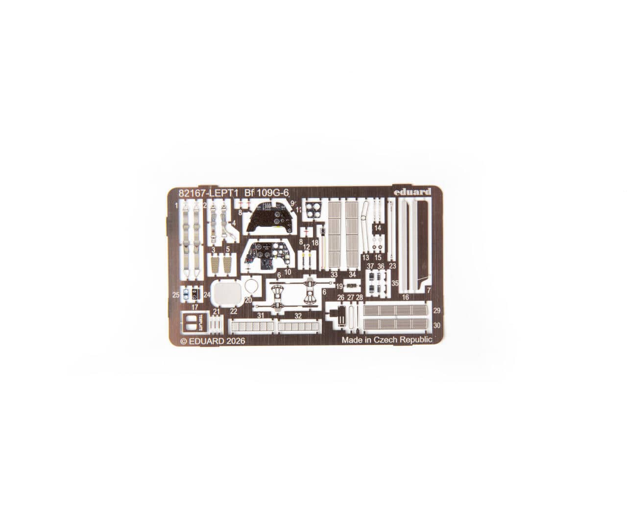 280 - Eduard - 82167 - Messerschmitt Bf 109 G-6 - photo-etched parts