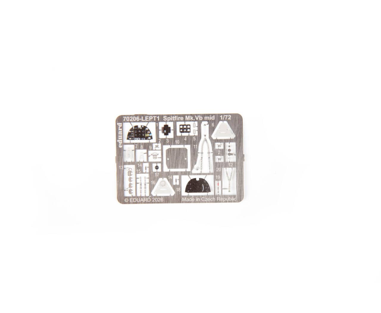 280 - Eduard - 70206 - Supermarine Spitfire Mk Vb (mid) - photo-etched parts