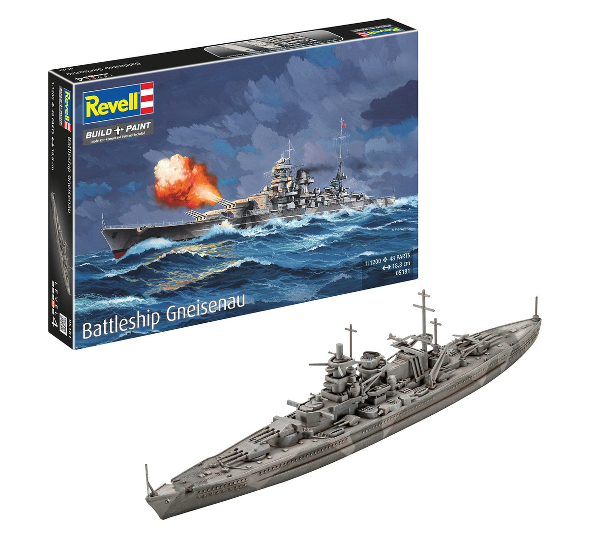 011 - Revell - 05181 - Gneisenau - secondary image