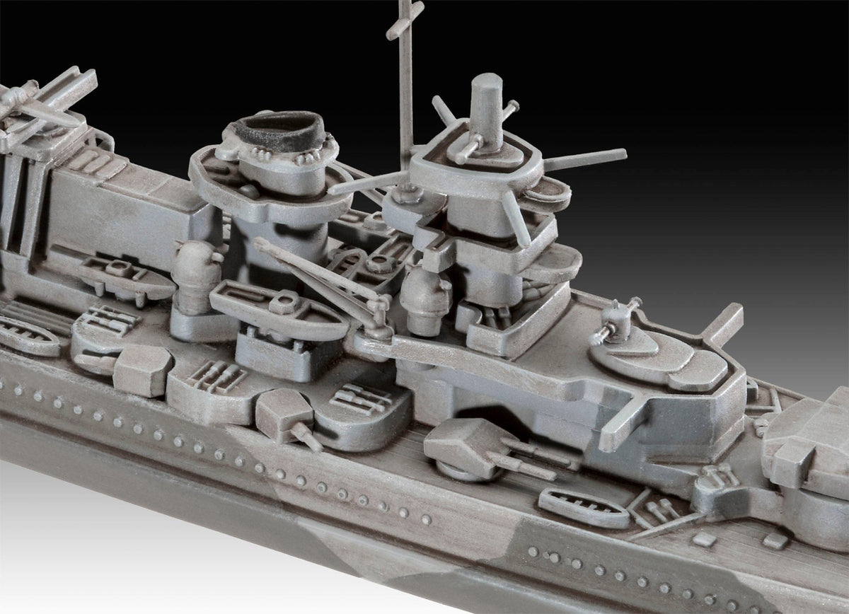 701 - Revell - 05181 - Gneisenau - painted model