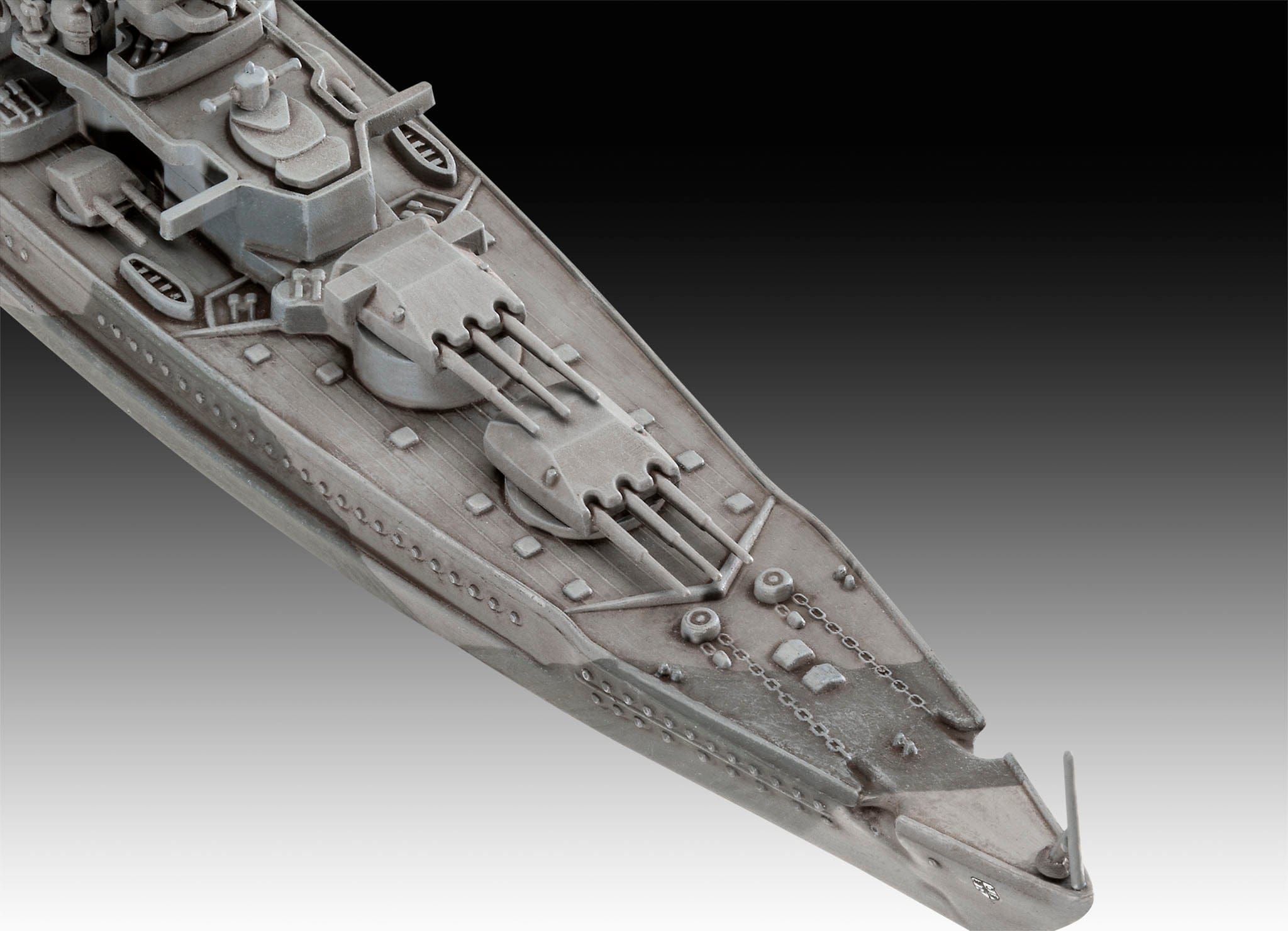 Revell - 05181 - Gneisenau - painted model