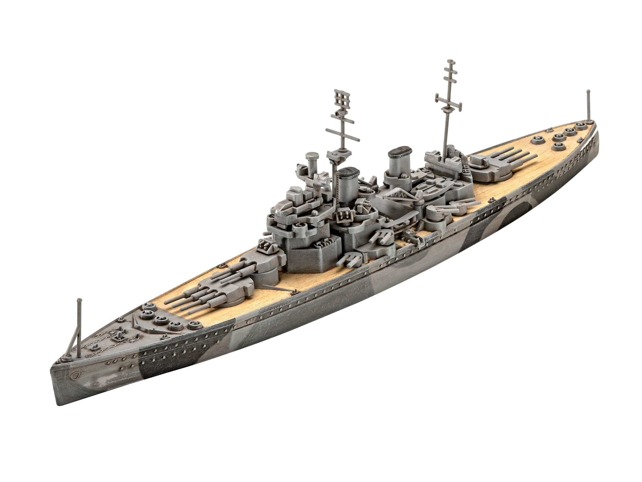 Revell - 05182 - HMS Duke of York (17) - painted model