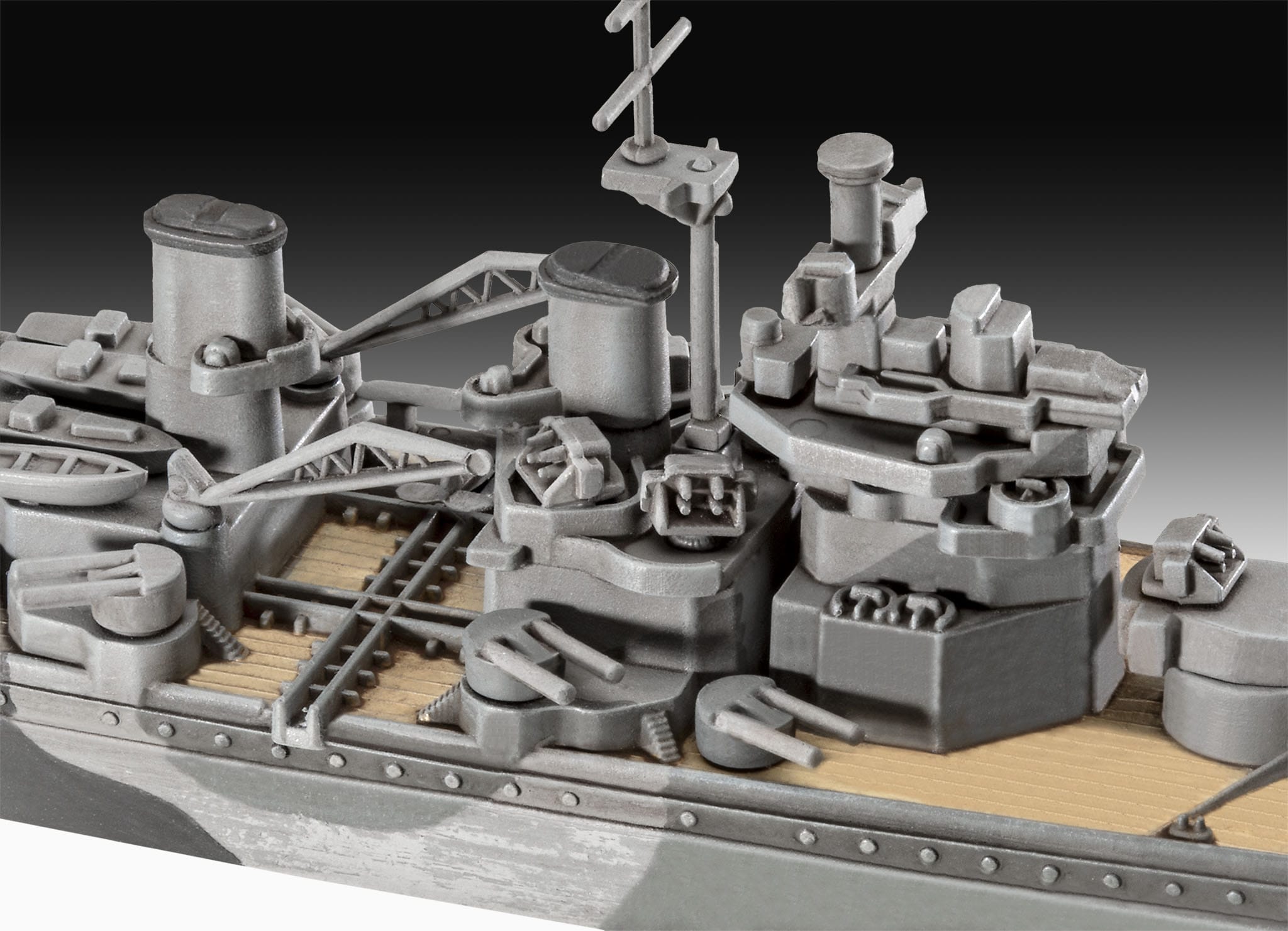 Revell - 05182 - HMS Duke of York (17) - painted model