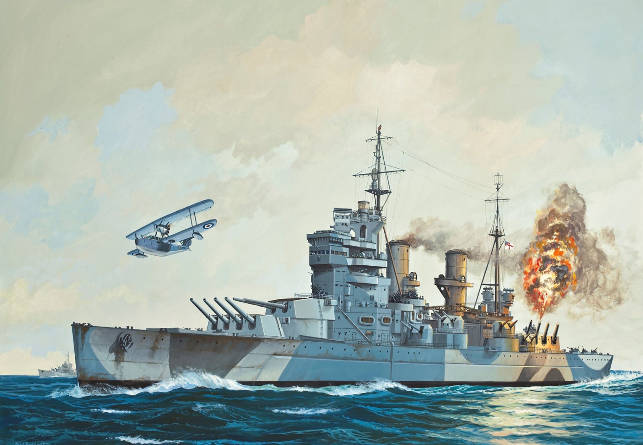 Revell - 05182 - HMS Duke of York (17) - box art