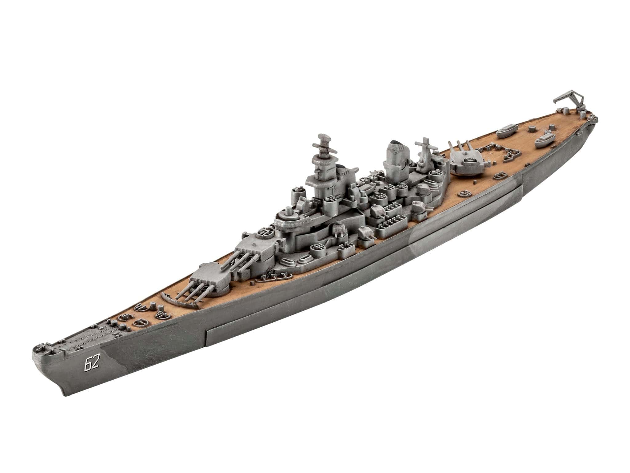 Revell - 05183 - USS New Jersey (BB-62) - painted model
