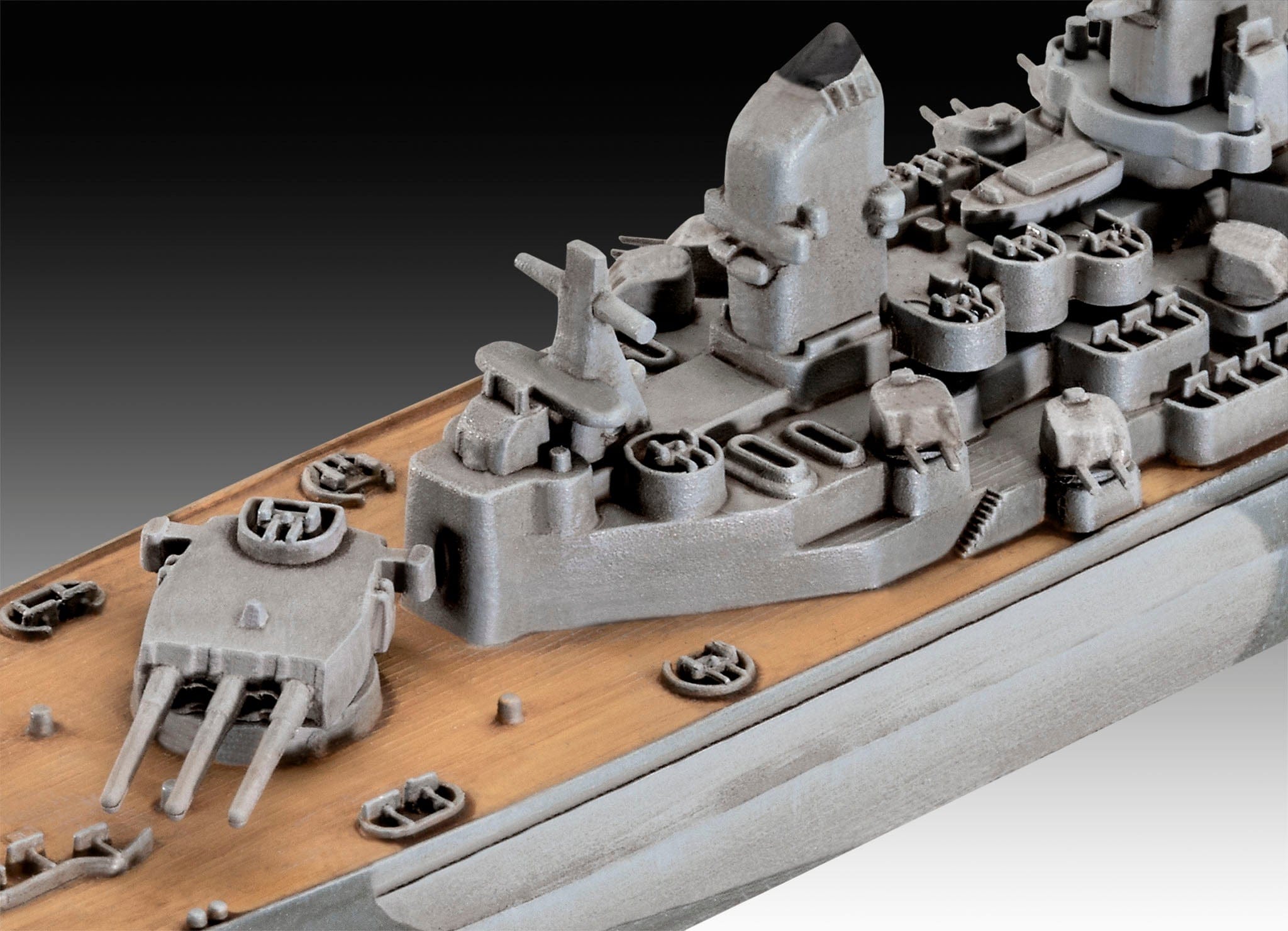 Revell - 05183 - USS New Jersey (BB-62) - painted model