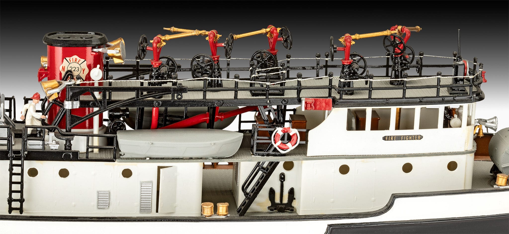 Revell - 05197 - The Firefighter - painted model