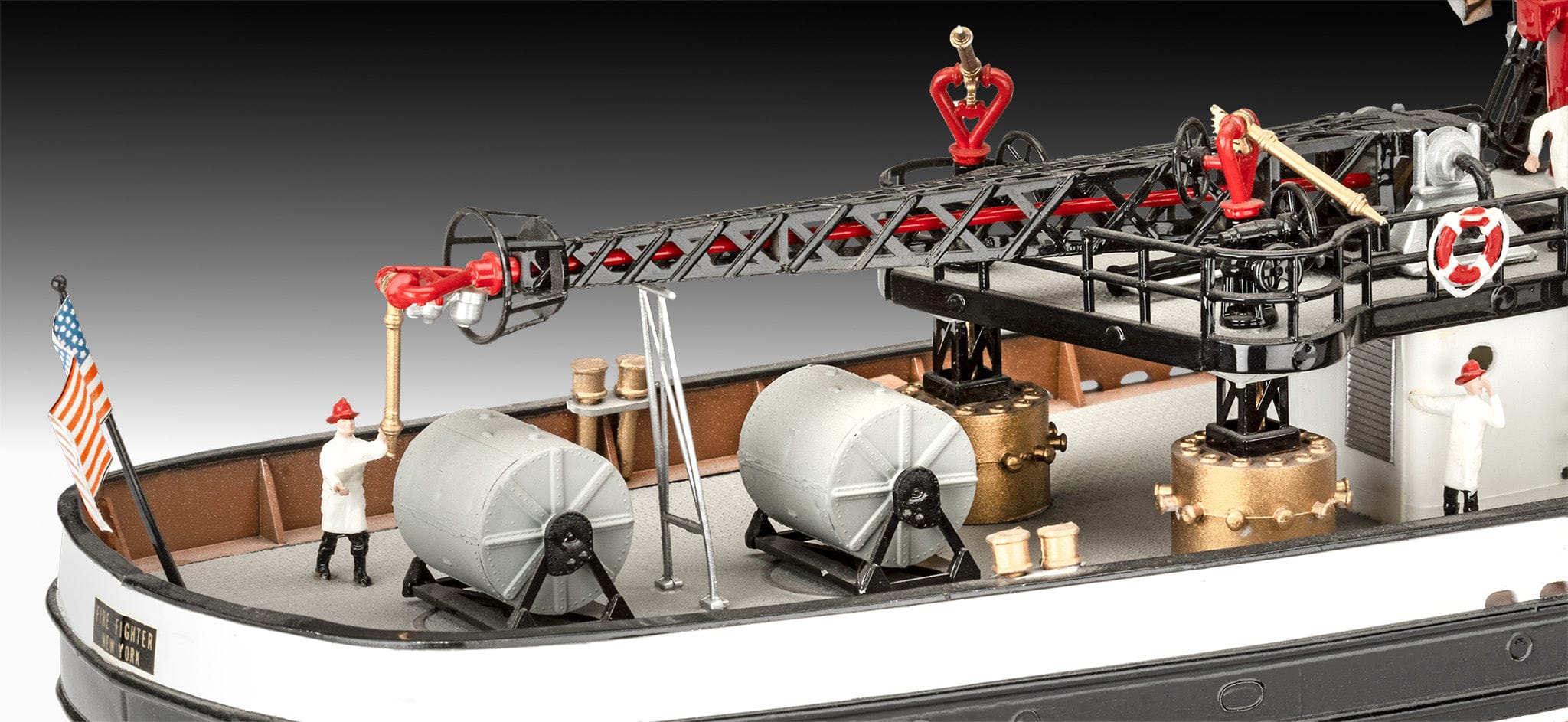 Revell - 05197 - The Firefighter - painted model