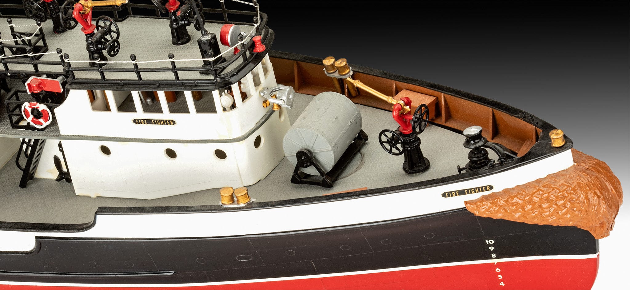 Revell - 05197 - The Firefighter - painted model