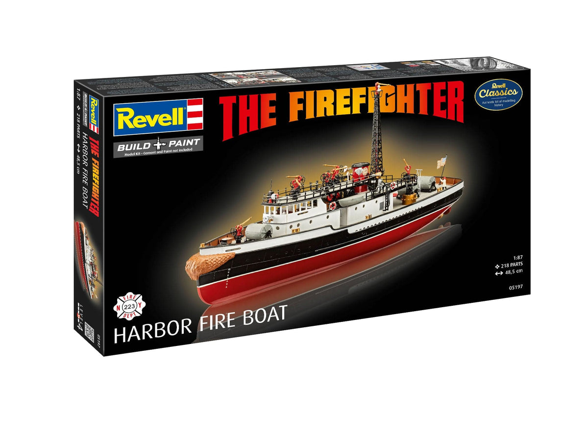 100 - Revell - 05197 - The Firefighter - box front right angle