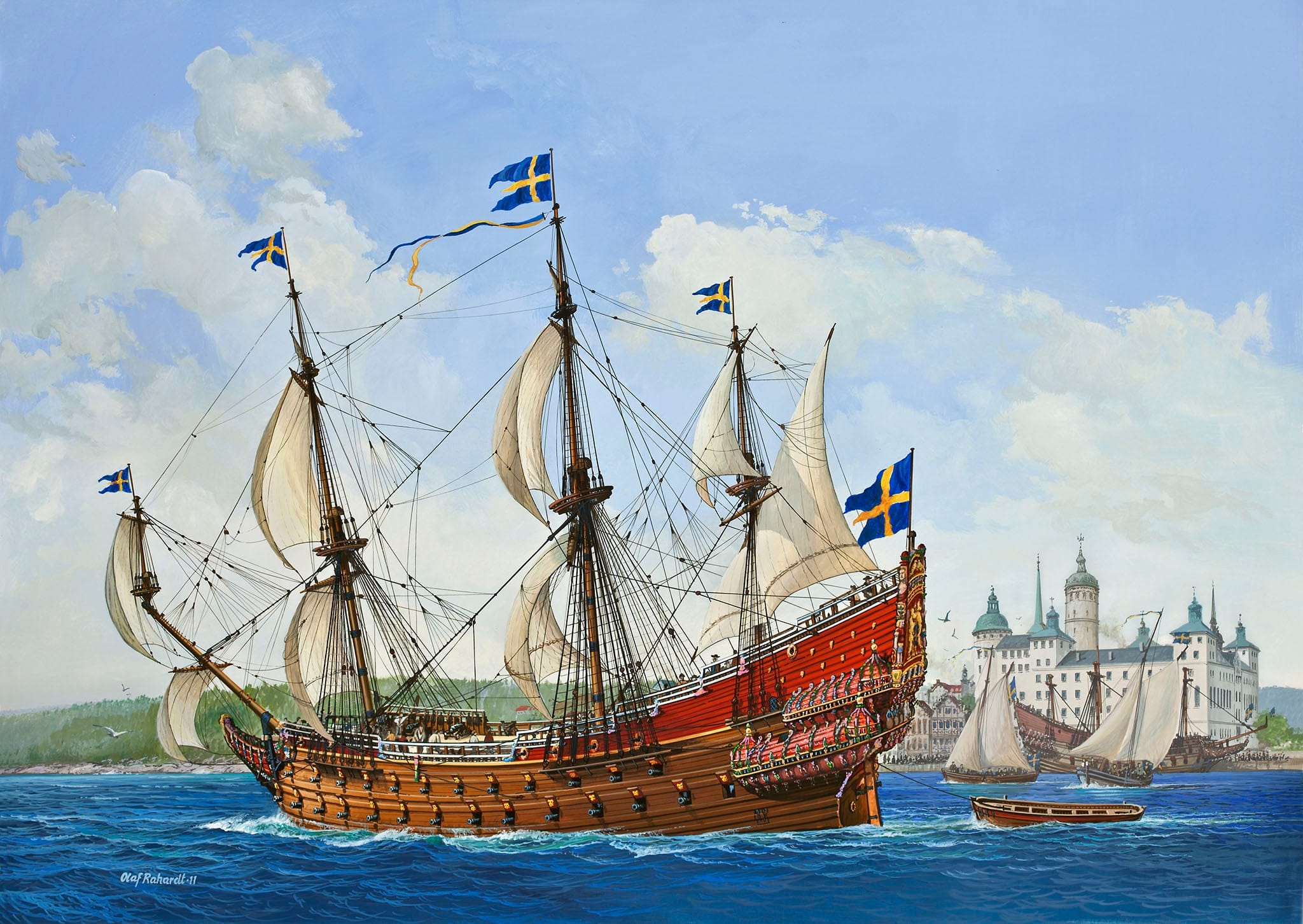 Revell - 05414 - Vasa - box art