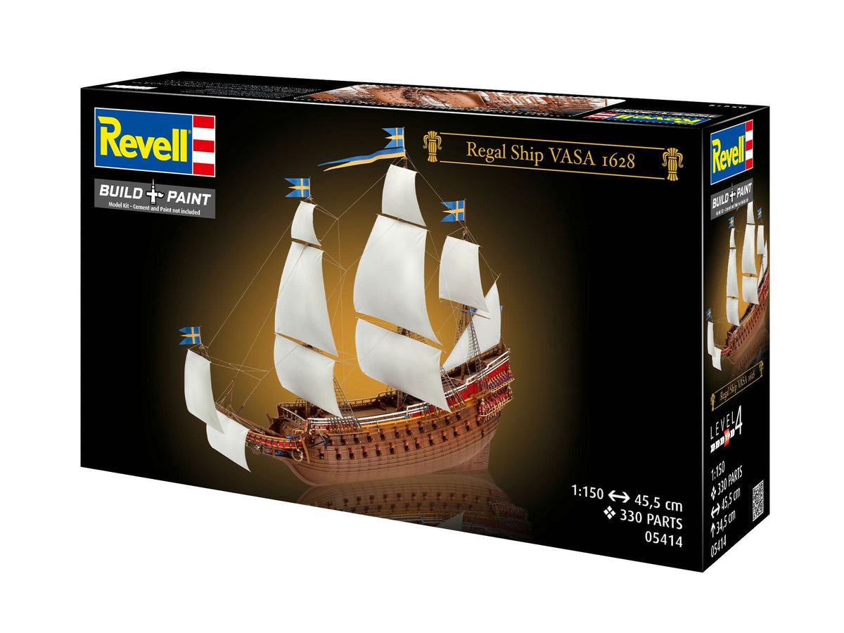 100 - Revell - 05414 - Vasa - box front right angle