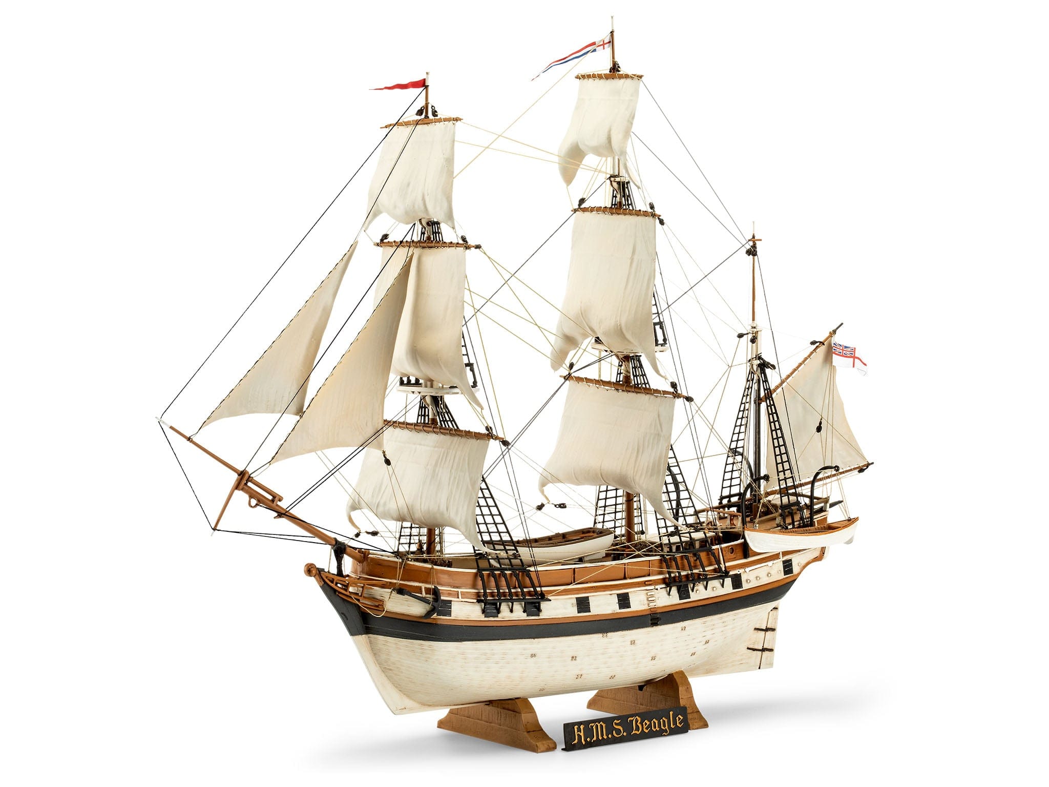 Revell - 05458 - HMS Beagle - painted model