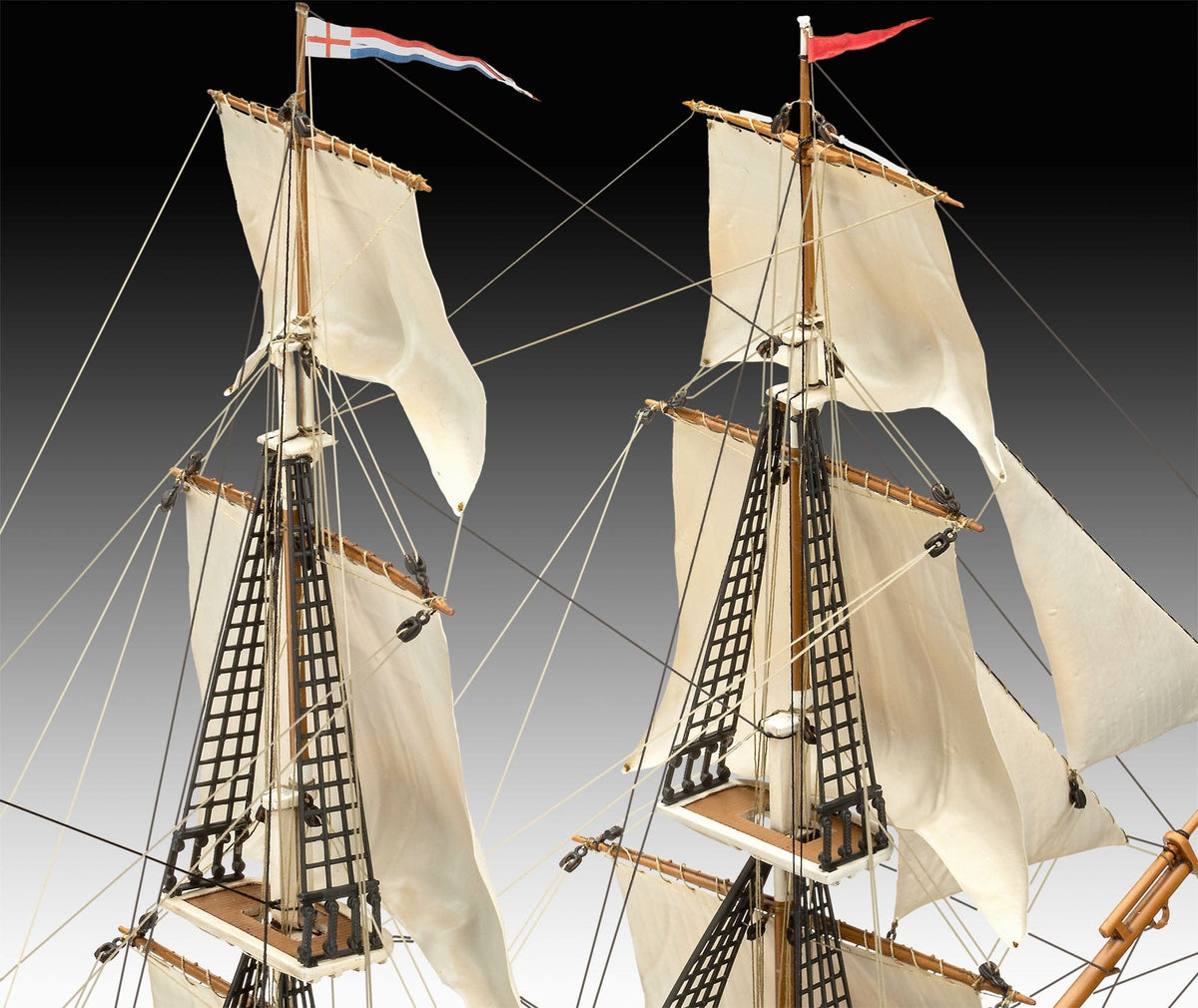 704 - Revell - 05458 - HMS Beagle - painted model