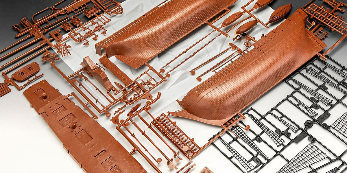 200 - Revell - 05458 - HMS Beagle - sprue