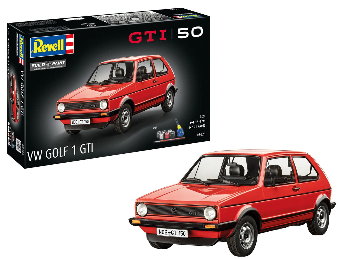 011 - Revell - 05623 - Volkswagen Golf I GTi  ‘50 Years’ [gift set] - secondary image