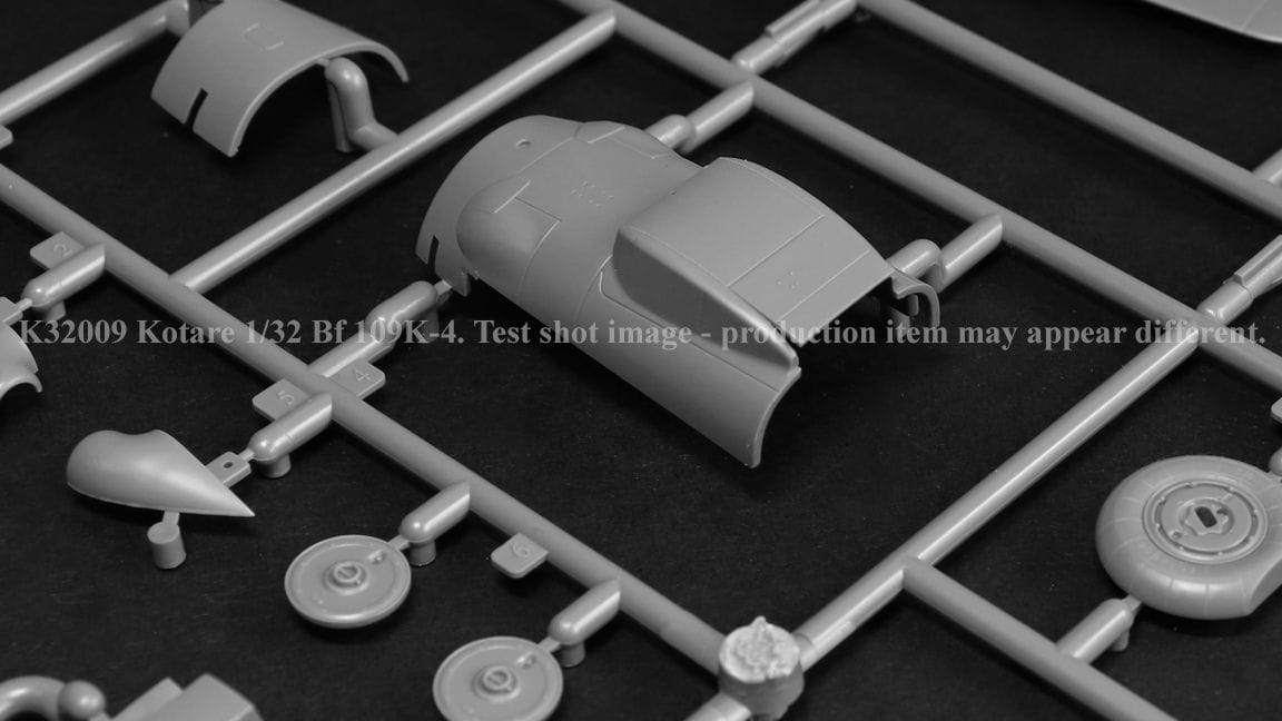 216 - Kotare - 32009 - Messerschmitt Bf 109 K-4 - sprue