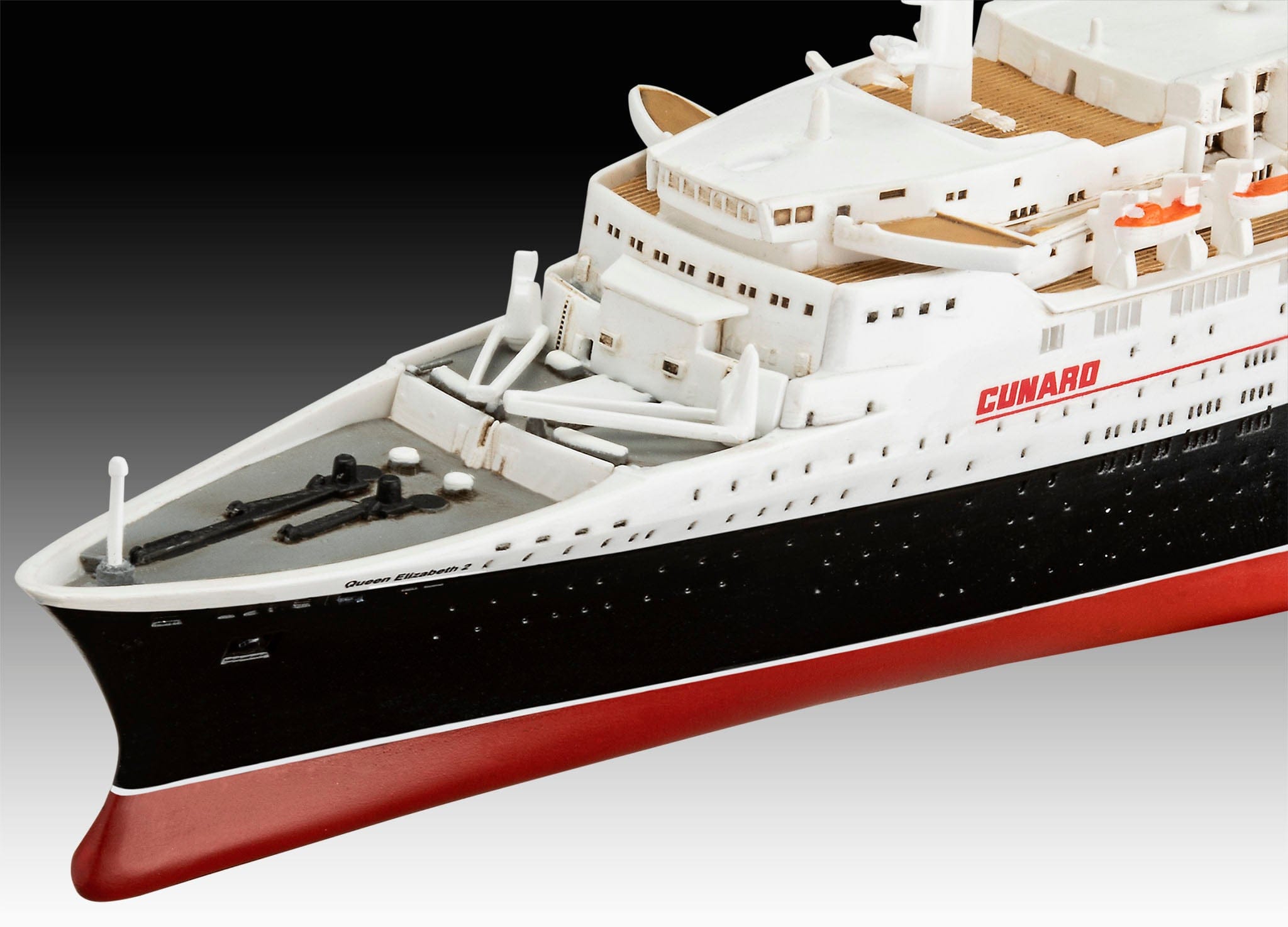 Revell - 05806 - Queen Elizabeth II - painted model
