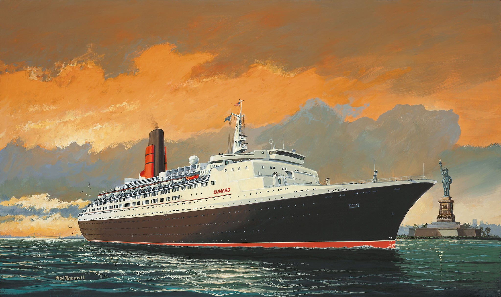 Revell - 05806 - Queen Elizabeth II - box art