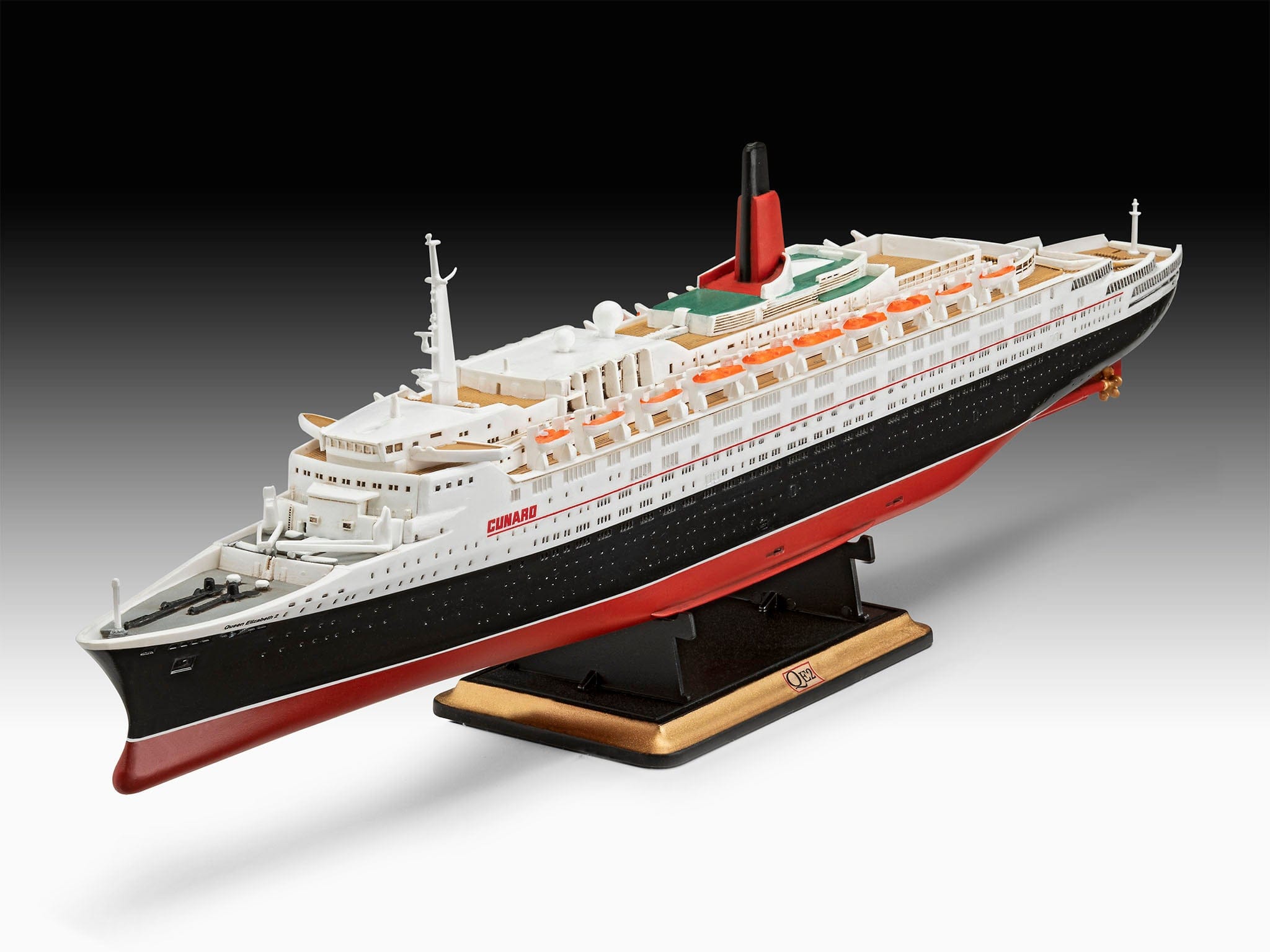 Revell - 05806 - Queen Elizabeth II - painted model