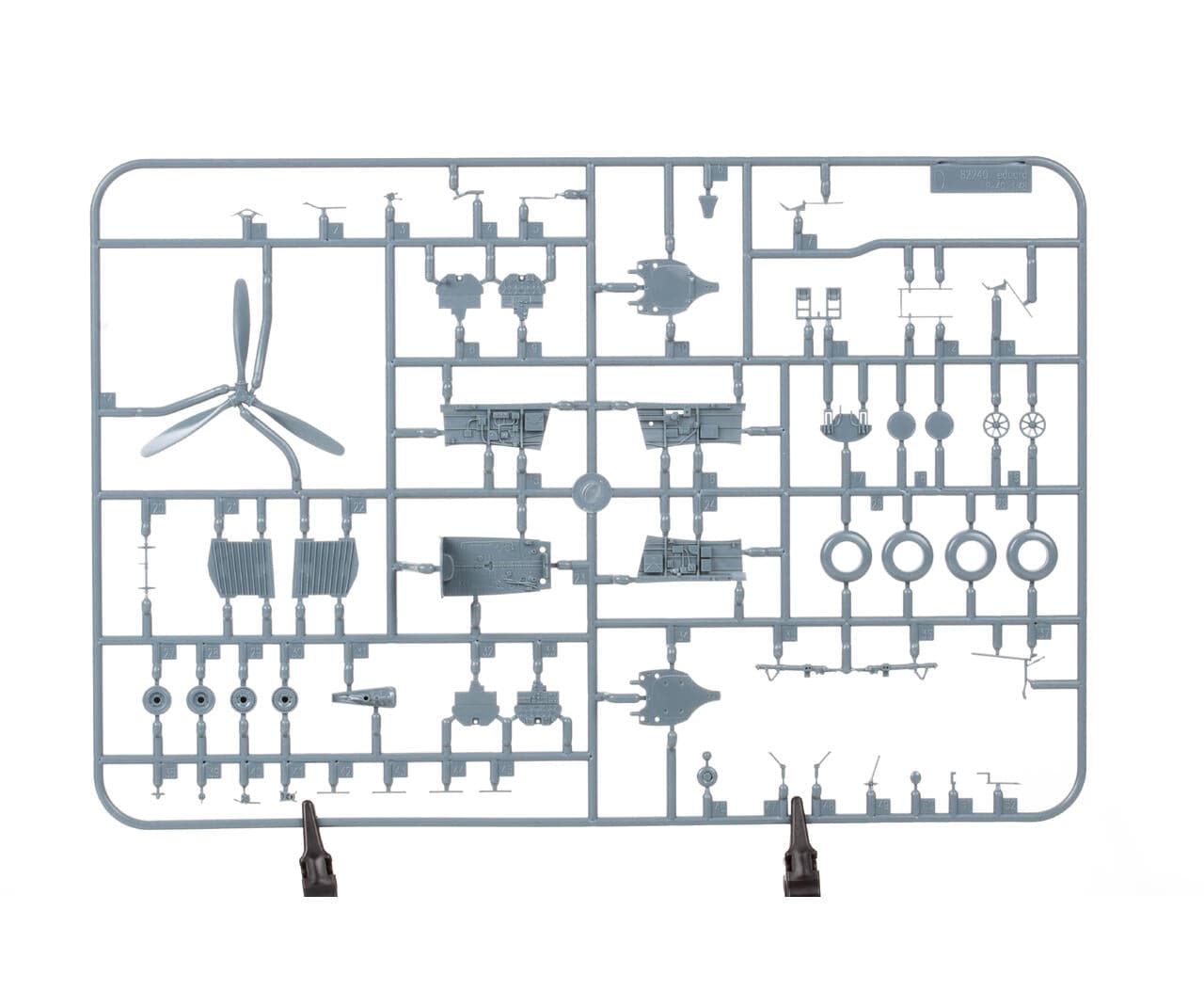 204 - Eduard - 84207 - Curtiss P-40E Warhawk / Kittyhawk Mk Ia - sprue