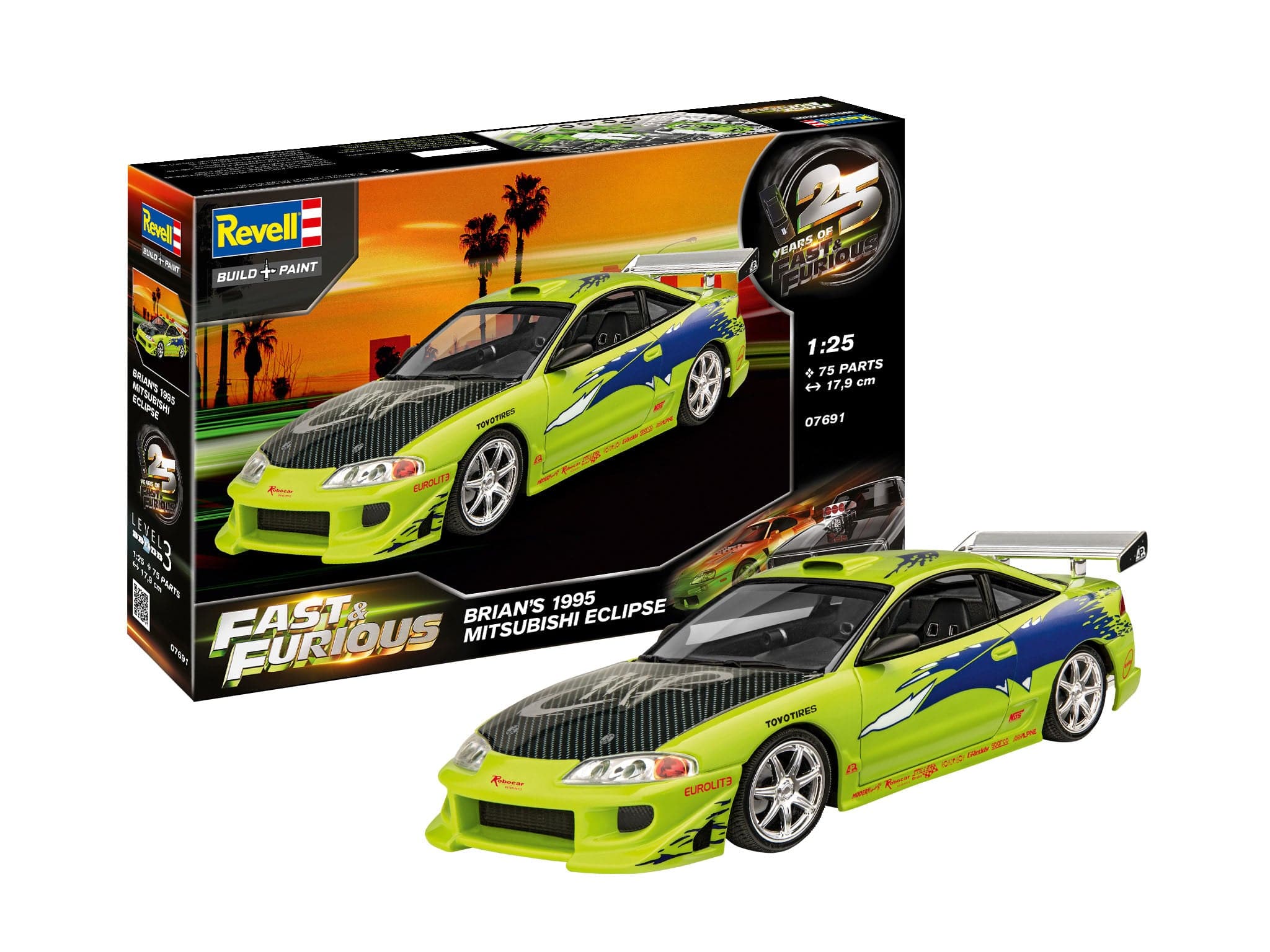 0Revell - 07691 - Brian's 1995 Mitsubishi Eclipse [Fast & Furious] - secondary image