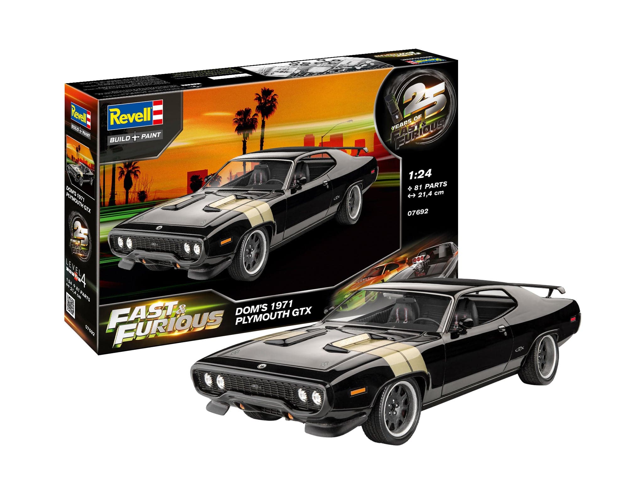 0Revell - 07692 - Dominic's 1971 Plymouth GTX [Fast & Furious] - secondary image