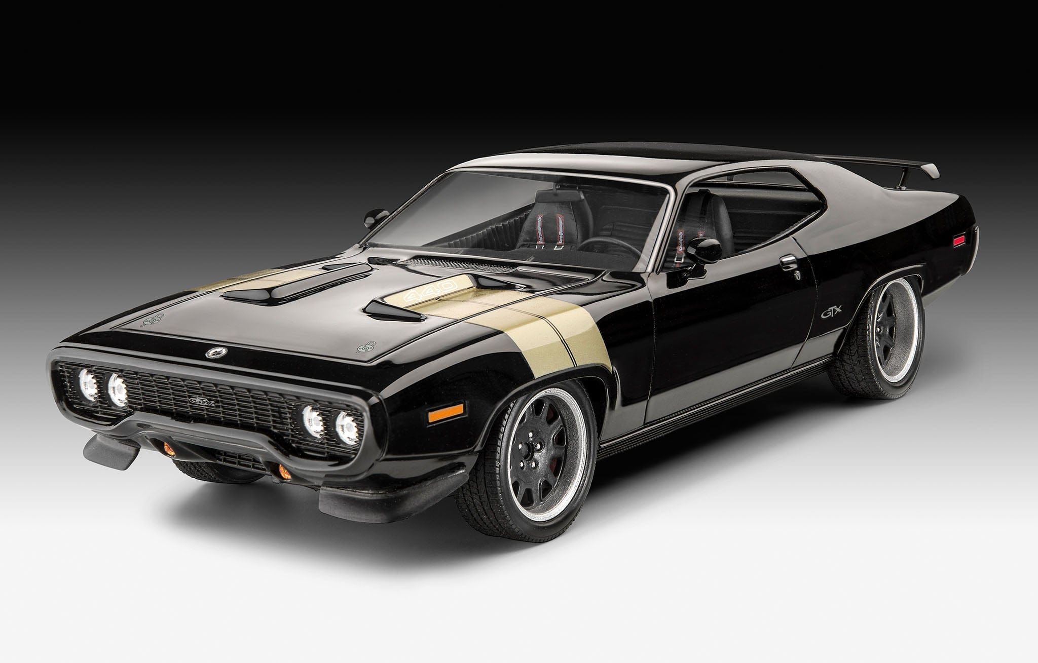 Revell - 07692 - Dominic's 1971 Plymouth GTX [Fast & Furious] - painted model