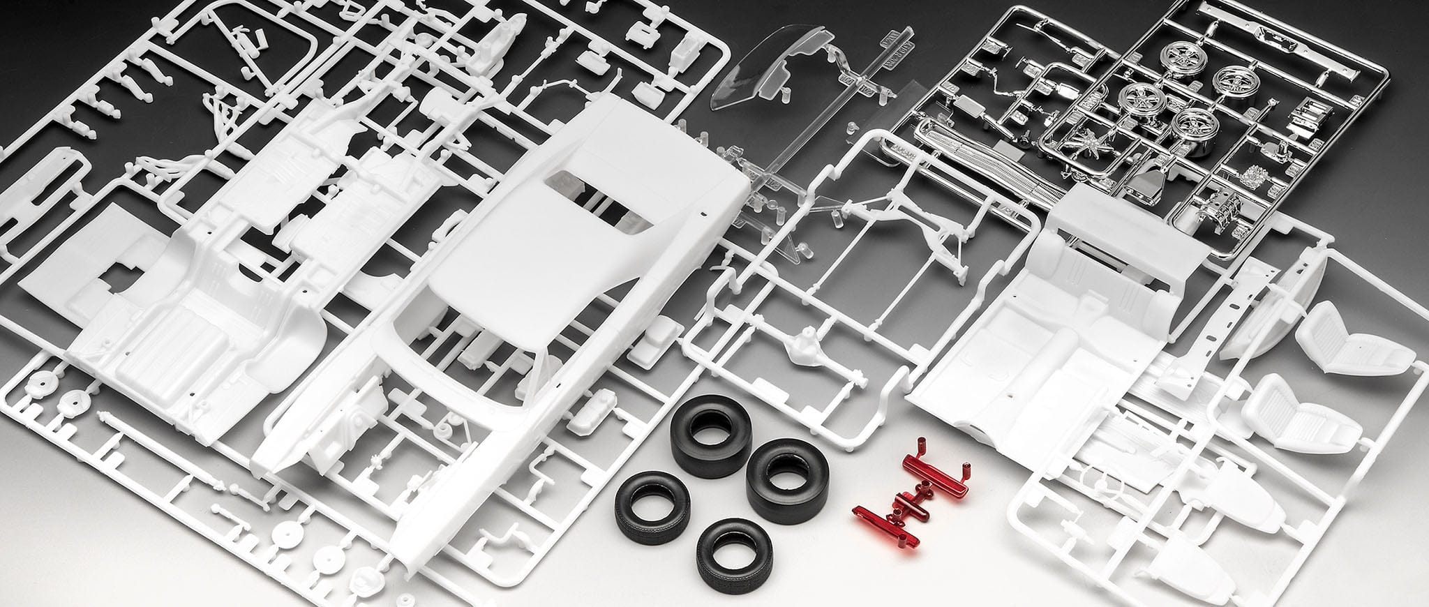Revell - 07693 - Dominic's 1970 Dodge Charger [Fast & Furious] - sprue