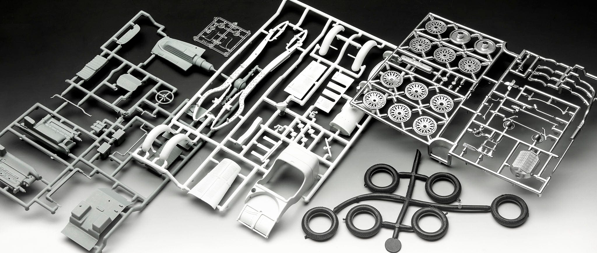 Revell - 07737 - Mercedes-Benz SSKL - sprue
