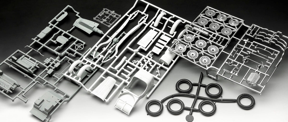 200 - Revell - 07737 - Mercedes-Benz SSKL - sprue