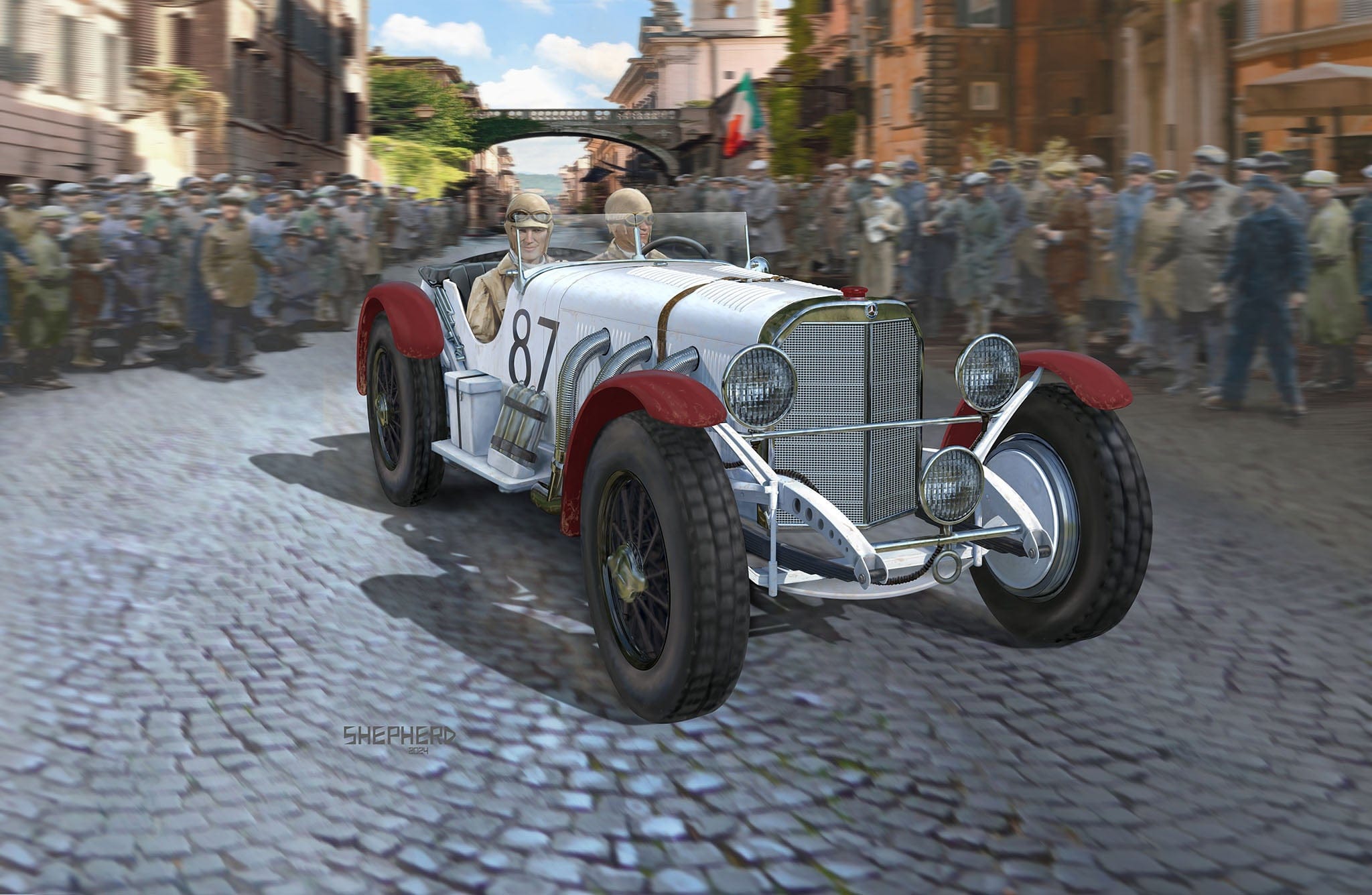Revell - 07737 - Mercedes-Benz SSKL - box art