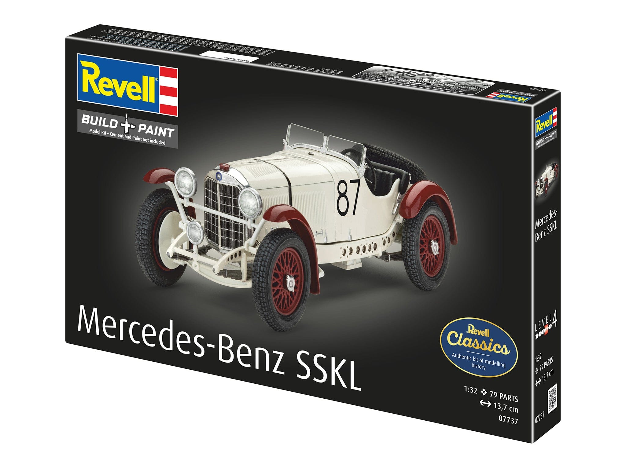 Revell - 07737 - Mercedes-Benz SSKL - box front left angle