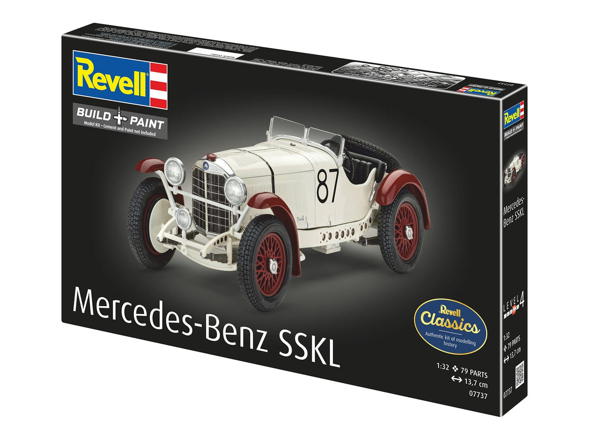 102 - Revell - 07737 - Mercedes-Benz SSKL - box front left angle