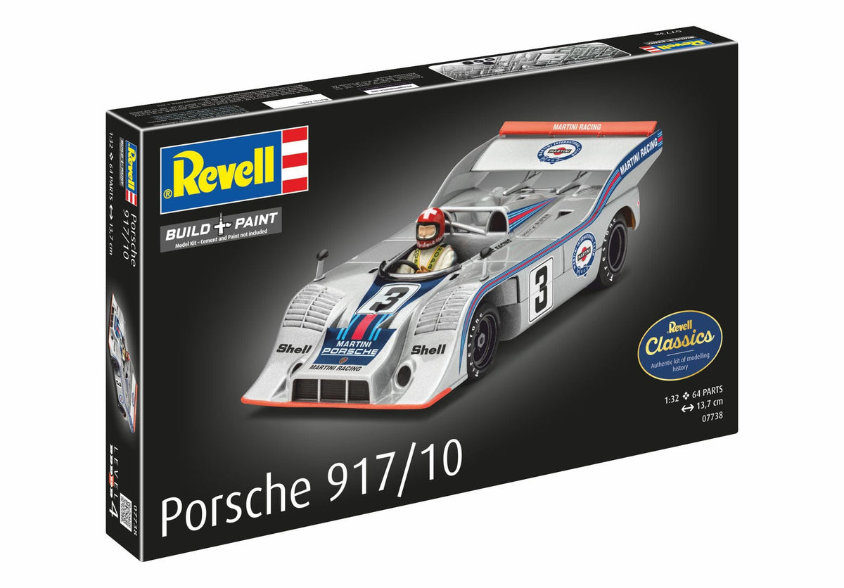 100 - Revell - 07738 - Porsche 917/10 - box front right angle