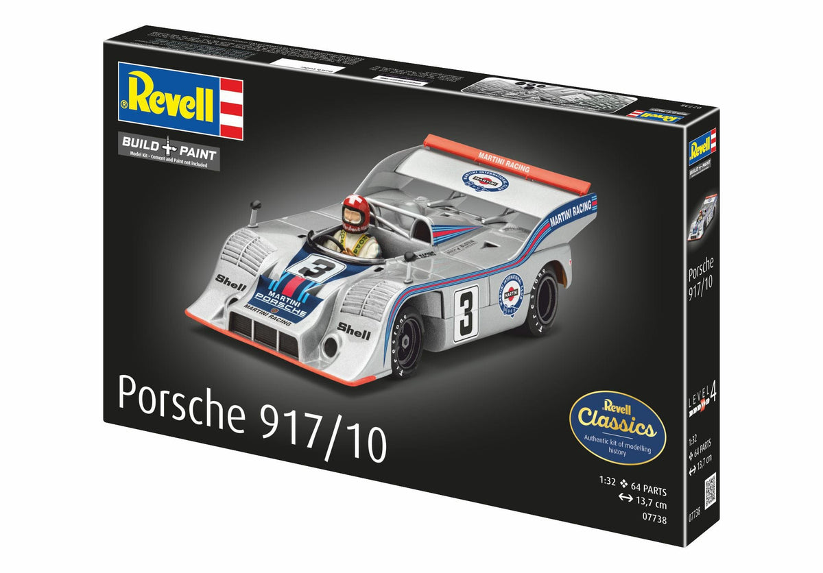 102 - Revell - 07738 - Porsche 917/10 - box front left angle