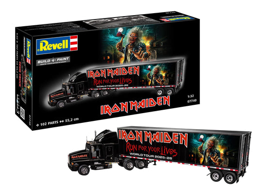 011 - Revell - 07740 - Kenworth T600 - Iron Maiden Run For Your Lives Tour Truck - secondary image