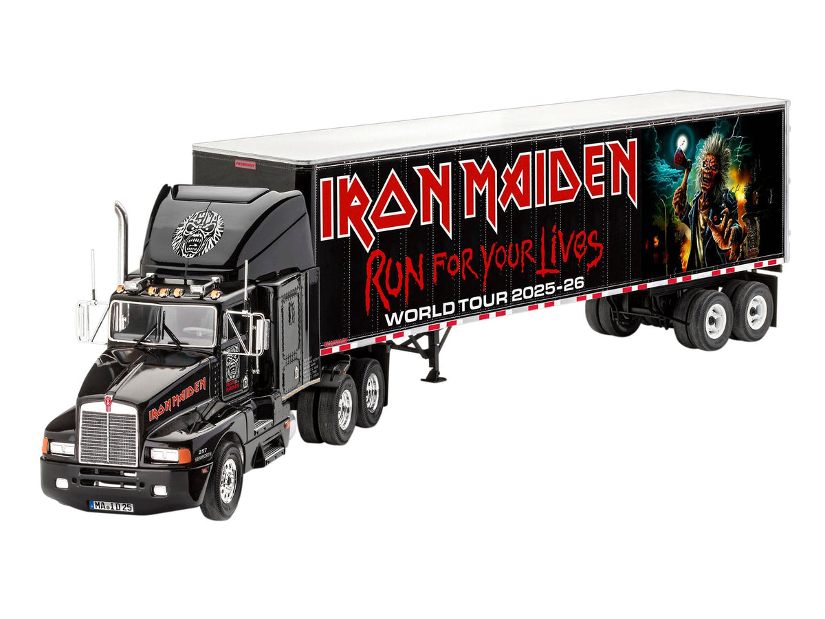 705 - Revell - 07740 - Kenworth T600 - Iron Maiden Run For Your Lives Tour Truck - painted model