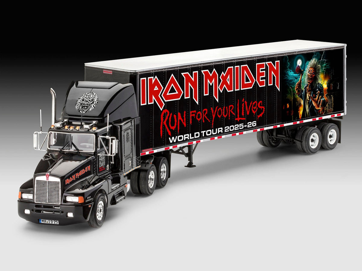 700 - Revell - 07740 - Kenworth T600 - Iron Maiden Run For Your Lives Tour Truck - painted model