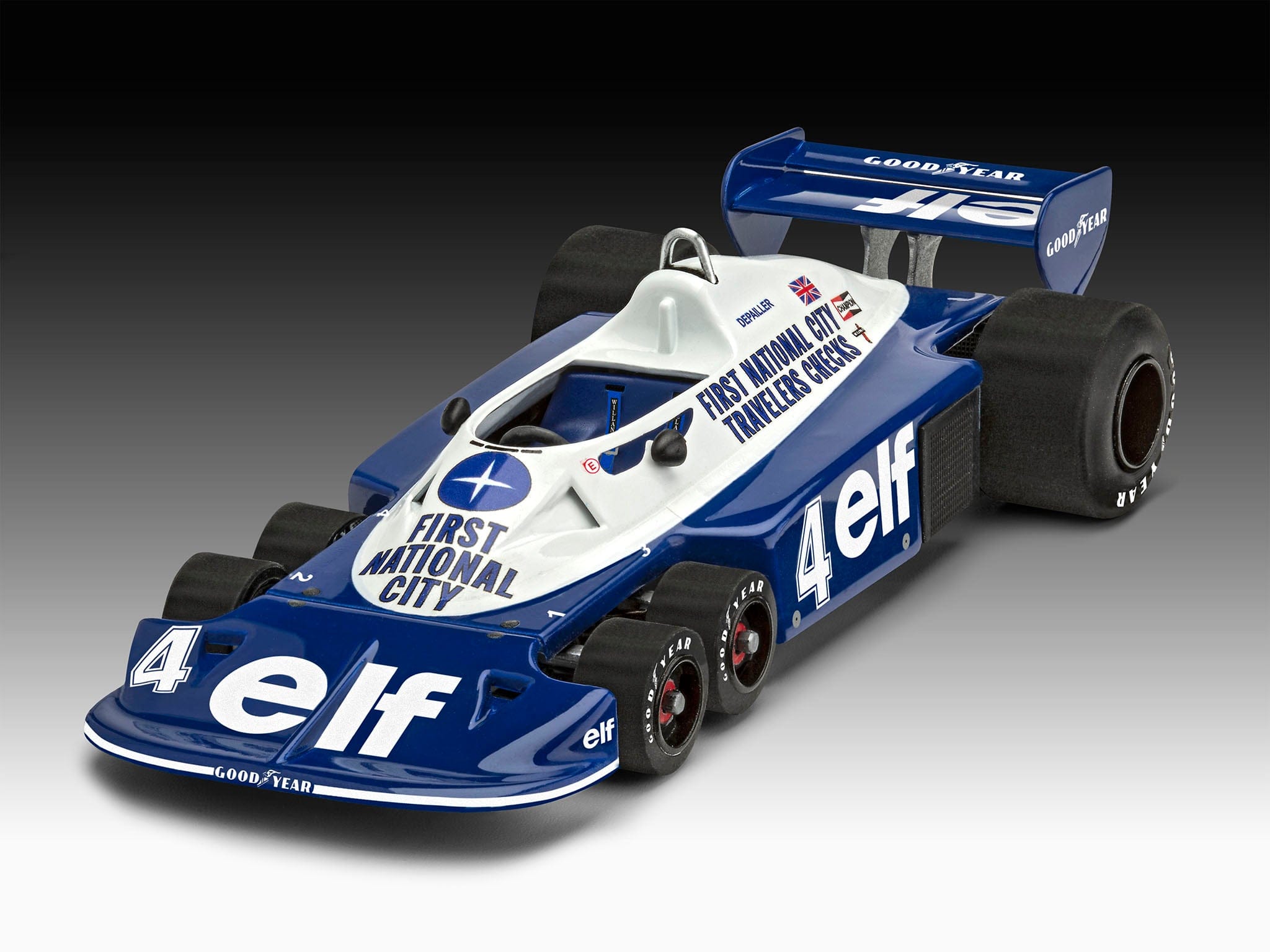 Revell - 07741 - Tyrrell P34/2 - painted model
