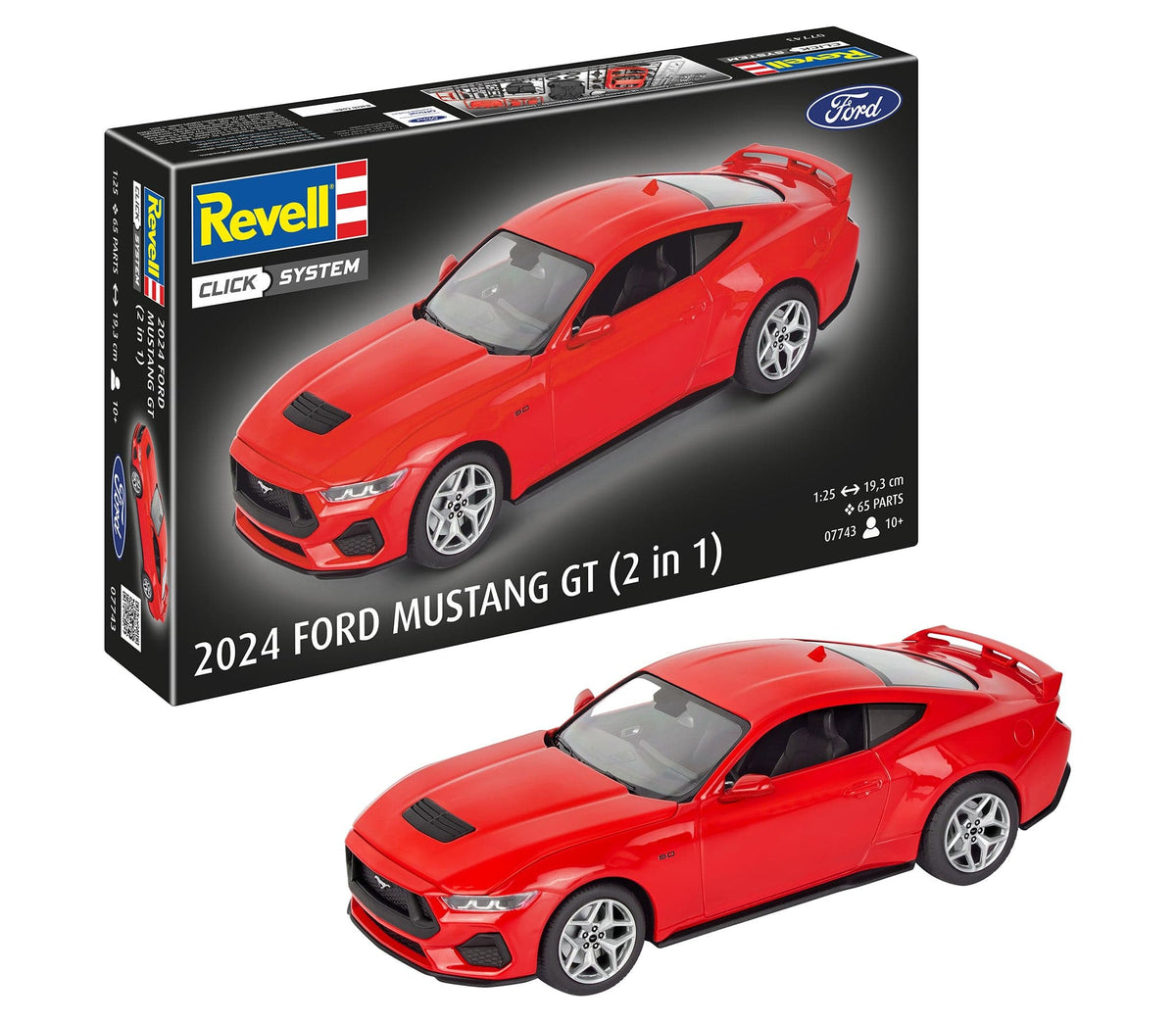 011 - Revell - 07743 - Ford Mustang GT (2024) [easy-click] - secondary image