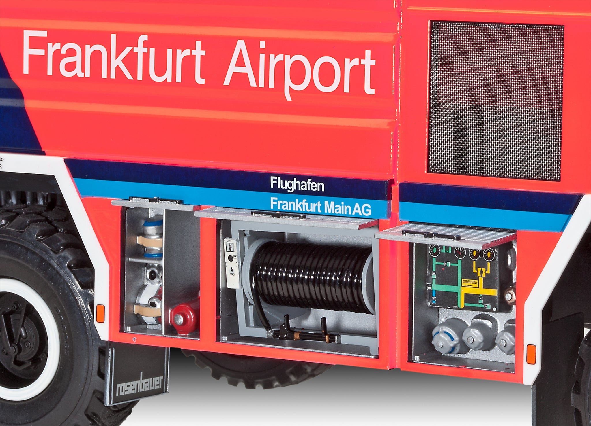 Revell - 07747 - Rosenbauer GFLF Simba 8x8 - painted model