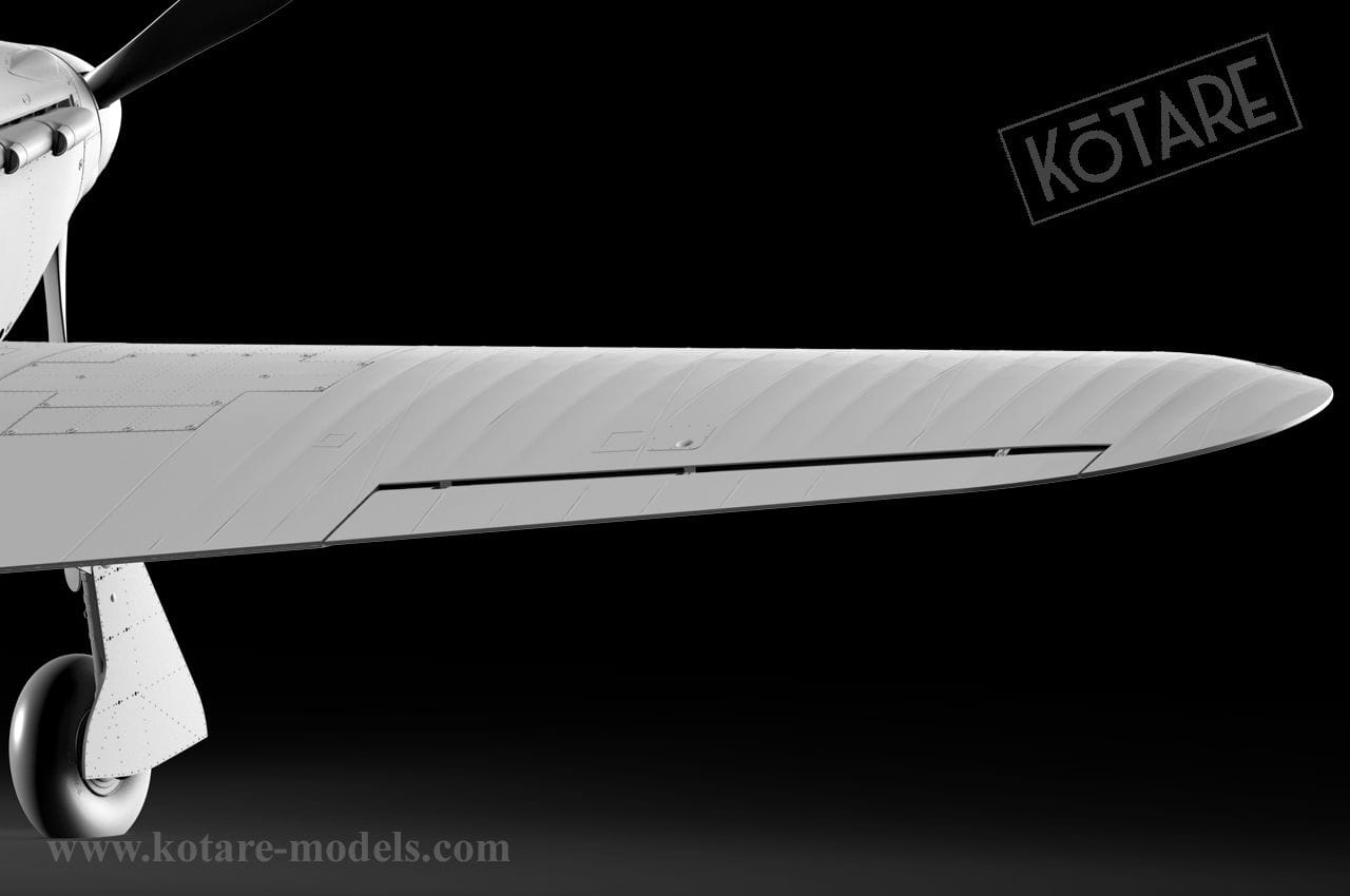 Kotare - 32015 - Hawker Hurricane Mk I (early) - digital model