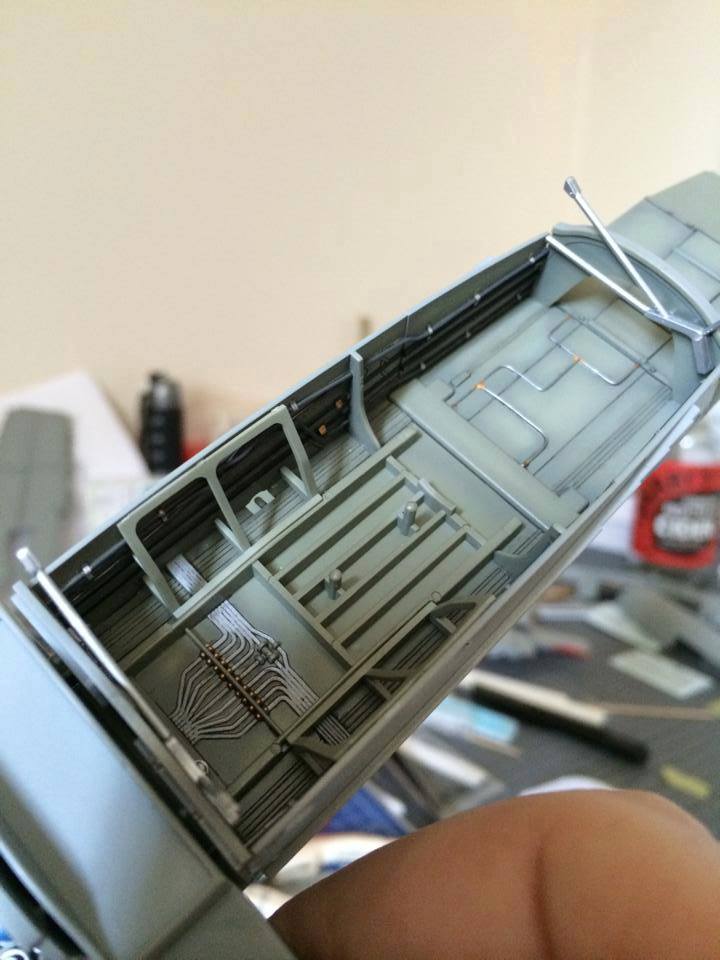 701 - HK Models - 01E007 - Dornier Do 335 B-2 Pfeil - painted model