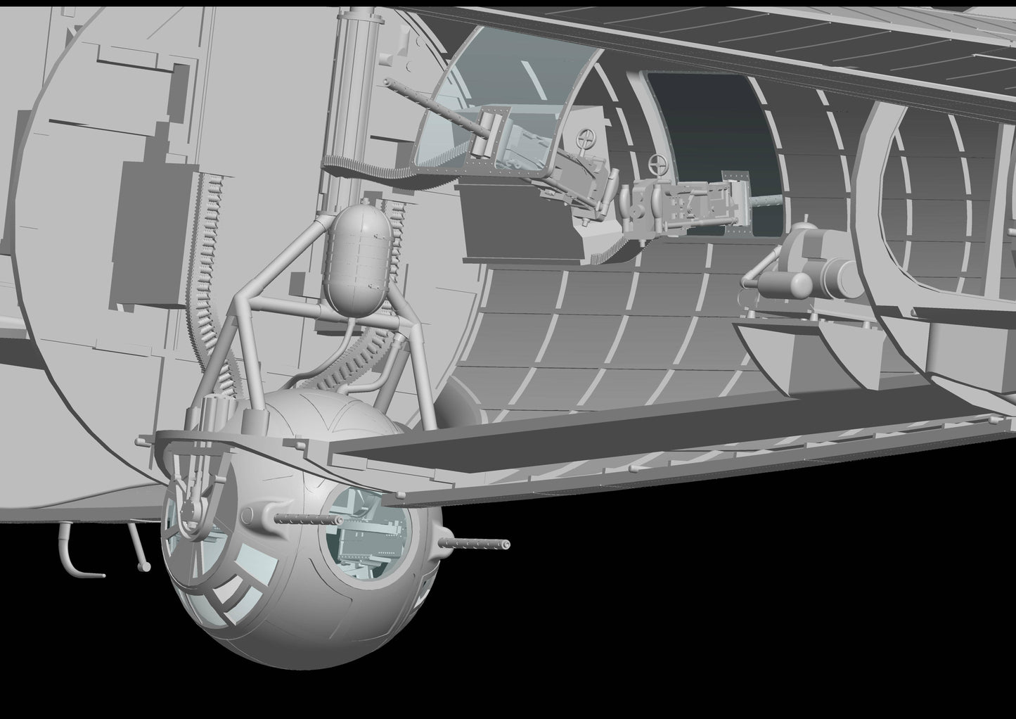 508 - HK Models - 01E030 - Boeing B-17G Flying Fortress (late) - digital model