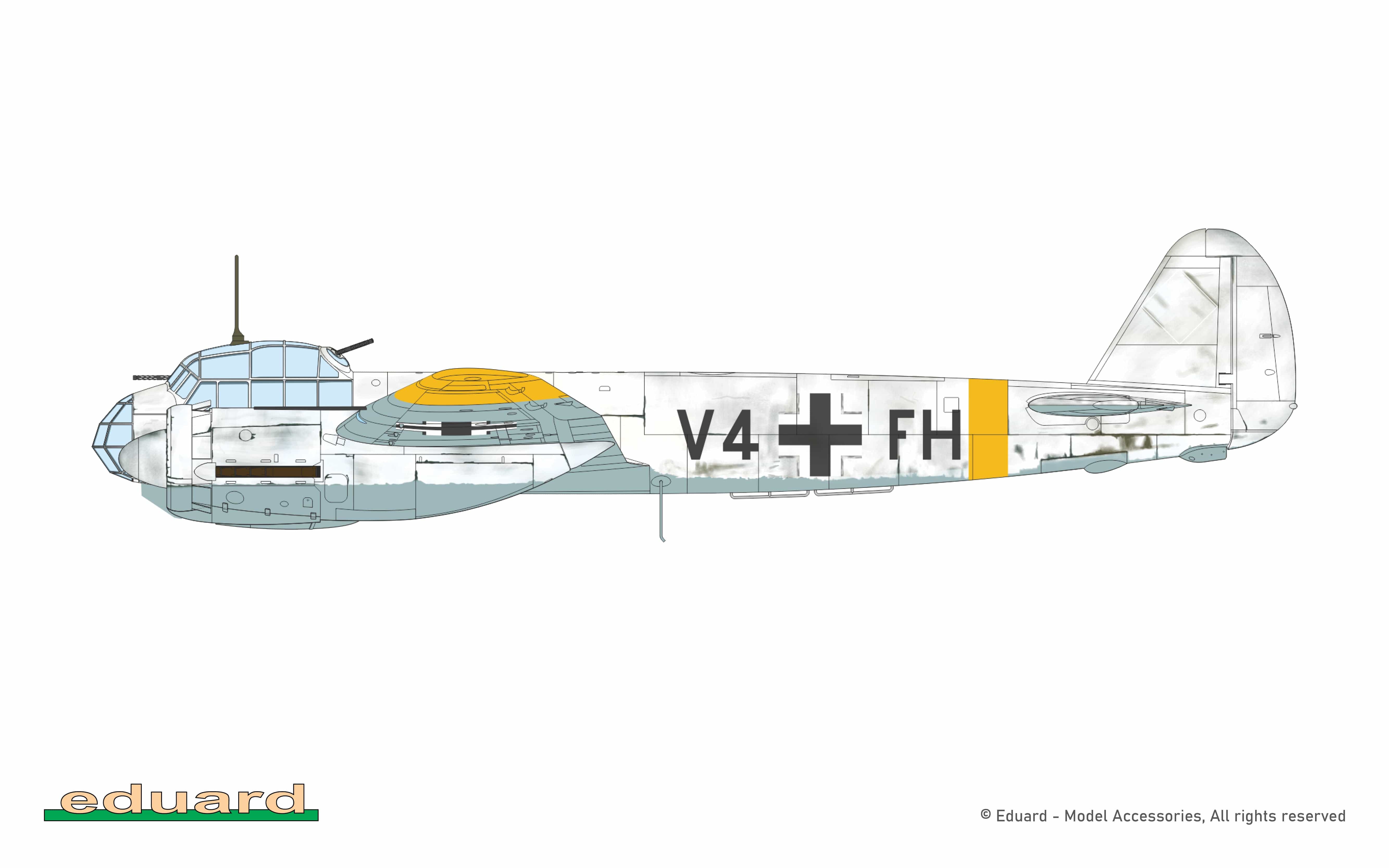 Eduard - 11194 - Junkers Ju 88 A-4 ‘Schnellbomber’ - paint schemes